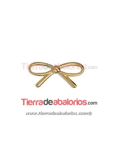 Lazo para Cuero 46x21mm, Dorado