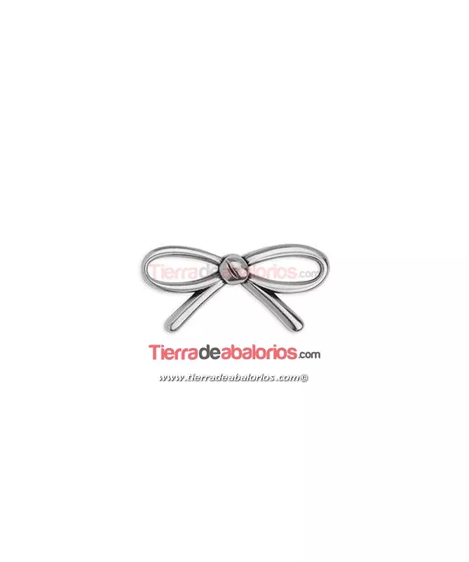 Lazo para Cuero 46x21mm, Plateado