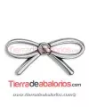 Lazo para Cuero 46x21mm, Plateado