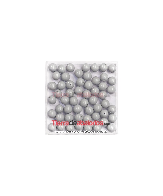 Perla Preciosa® 8mm Crystal Ceramic Grey