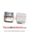 Chessboard Square Preciosa® 10mm Crystal Honey