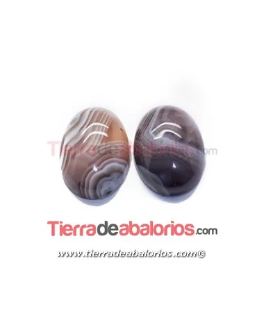 Agata Botswana Cabujón 18x13mm Agata Botswana Cabujón 18x13mm