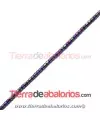 Hematite Canutillo 3x3mm Agujero 0,4mm Multicolor