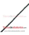 Hematite Canutillo 3x3mm Agujero 0,4mm Verde Verona Met.
