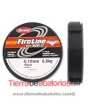 Hilo Fireline 6LB (0,15mm), Smoke - 45,5 Metros