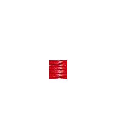 Cordón de Cuero 1mm - Rojo