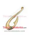 Cierre o Colgante Anzuelo 48x18mm, Dorado