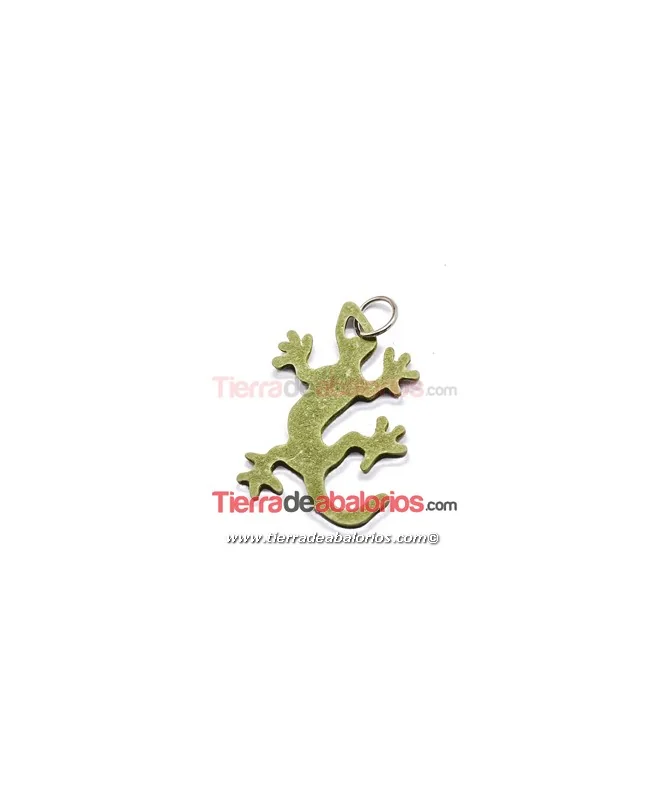 Lava Etna Colgante Lagartija Ibiza 37x26mm Verde Camuflaje Lava Etna Colgante Lagartija Ibiza 37x26mm Verde Camuflaje