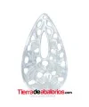 Nacar Colgante 37x23mm Grosor 1,8mm