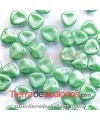 Rose Petals 7x8mm Pastel Green (50 uds)
