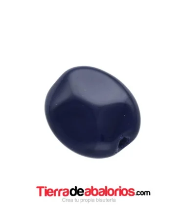 Barroca Nacarada 26x20mm Agujero 3mm Azul Marino Barroca Nacarada 26x20mm Agujero 3mm Azul Marino