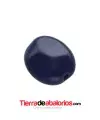 Barroca Nacarada 26x20mm Agujero 3mm Azul Marino