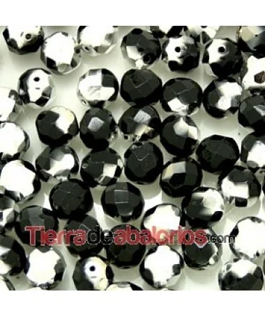 Facetada 4mm Jet-Labrador