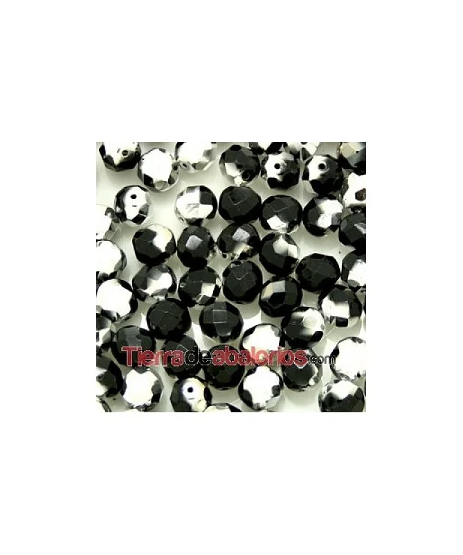 Facetada 4mm Jet-Labrador