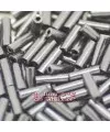 Canutillo 7x2mm Agujero 0,6mm, Hematite