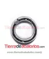 Anilla Cierre para Bolso o Llavero 24mm Plata Brillo