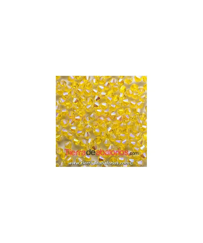 Tupi Bohemia 4mm - Yellow AB2X (50 uds)