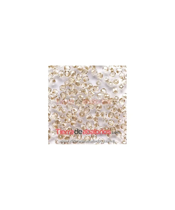Facetada 3mm Crystal Honey