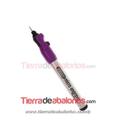 Lapiz Micro Grabador con Diamante y Luz Led