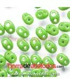 Twin Bead 2,5x5mm Opaque Green