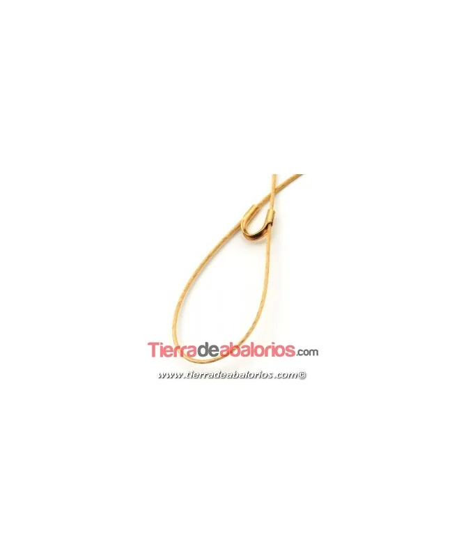 Terminal para Final de Collar ó Pulsera, Dorado Terminal para Final de Collar ó Pulsera, Dorado