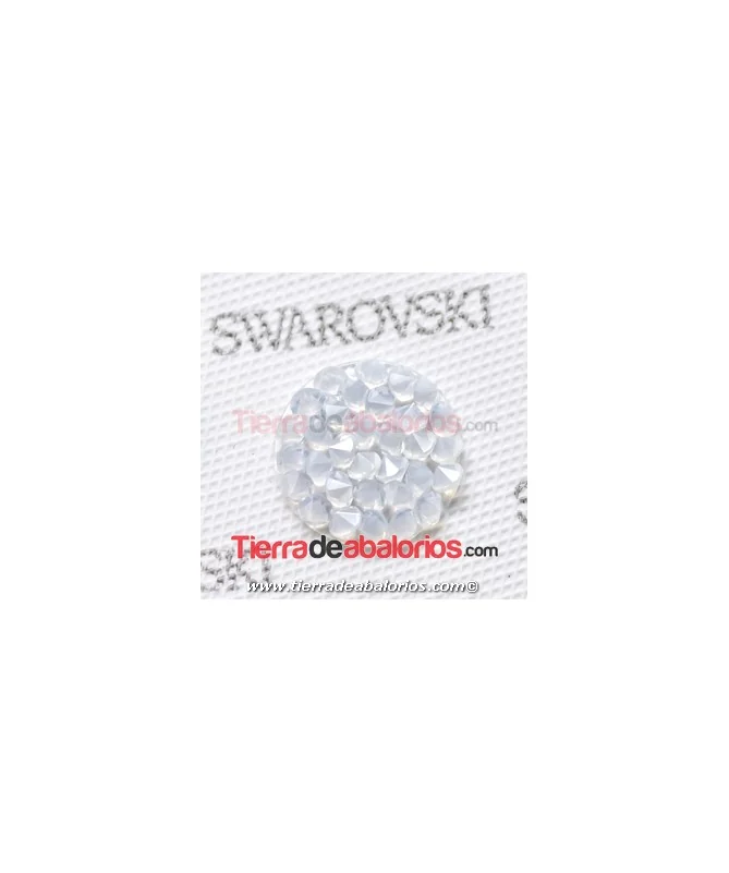 Swarovski Crystal Rocks 15mm White Opal