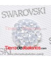 Swarovski Crystal Rocks 15mm White Opal