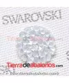 Swarovski Crystal Rocks 15mm White Opal