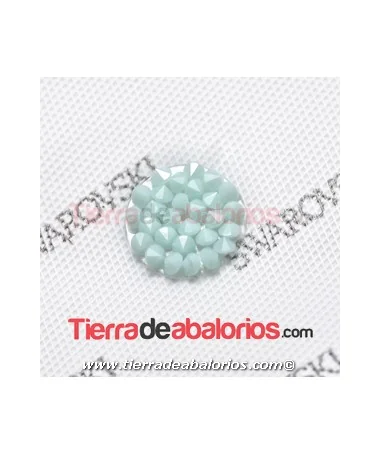 Swarovski Crystal Rocks 15mm Mint Alabaster Swarovski Crystal Rocks 15mm Mint Alabaster