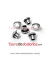 Terminal Cono 6,3x4mm Agujero 3,2mm, Plateado