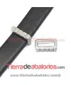 Pasador 5 Cuadros 14x3mm Agujero 10x3mm Plateado