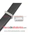 Pasador 5 Cuadros 14x3mm Agujero 10x3mm Plateado