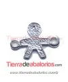 Conector Niño Inocente 20x15mm, Plateado