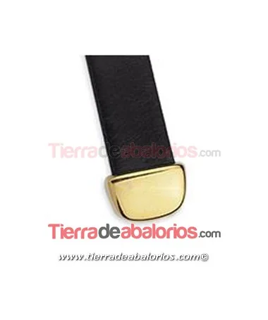 Terminal 8,6x13mm Agujero 10x2mm, Dorado