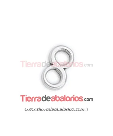 Infinito 17x9mm, Plateado Infinito 17x9mm, Plateado