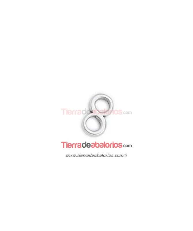 Infinito 17x9mm, Plateado