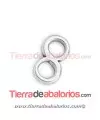 Infinito 17x9mm, Plateado