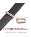 Pasador 5 Cuadros 14x3mm Agujero 10x3mm Dorado