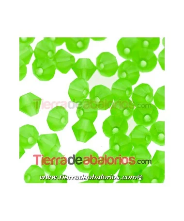 Tupi Bohemia 4mm - Peridot Matte (50 uds.)
