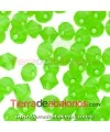 Tupi Bohemia 4mm - Peridot Matte (50 uds.)