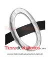 Entrepieza Aro Oval Irregular 46x30mm Agujero 10x2,5mm