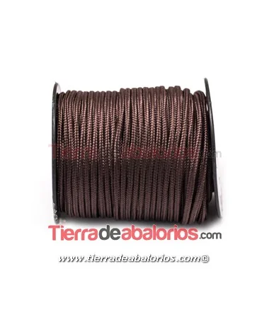 Cordón de Escalada Redondo 3mm, Marrón Chocolate