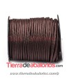 Cordón de Escalada Redondo 3mm, Marrón Chocolate