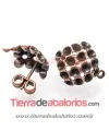 Pendiente (lleva 16 chatones PP19 y 9 PP15), Cobre
