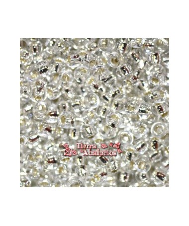 Rocalla Miyuki 11/0 0001 Silver Lined Cristal