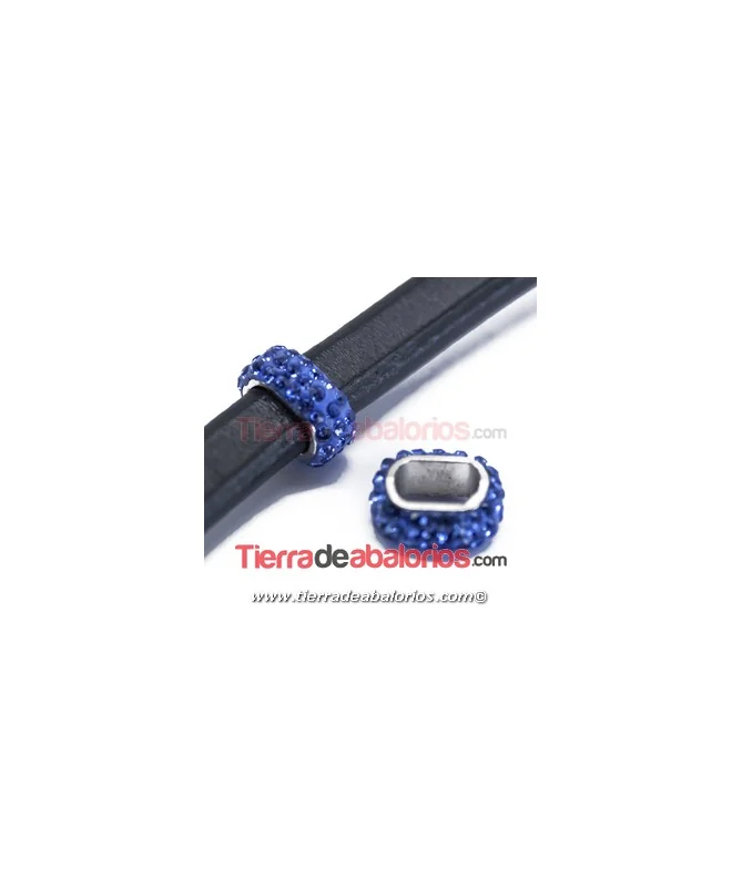 Entrepieza para Regaliz 18x8mm Agujero 11x7mm Sapphire