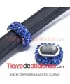 Entrepieza para Regaliz 18x8mm Agujero 11x7mm Sapphire