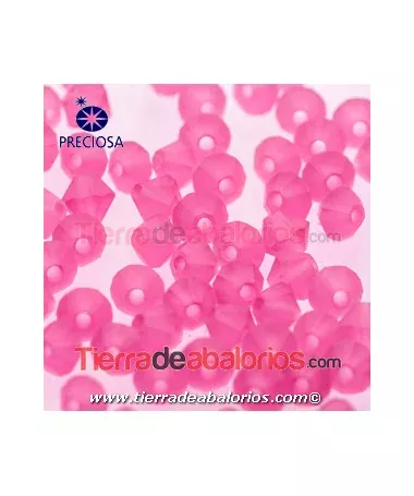 Tupi Bohemia 4mm - Rose Matte Opal (6 uds.) Tupi Bohemia 4mm - Rose Matte Opal (50 uds.)