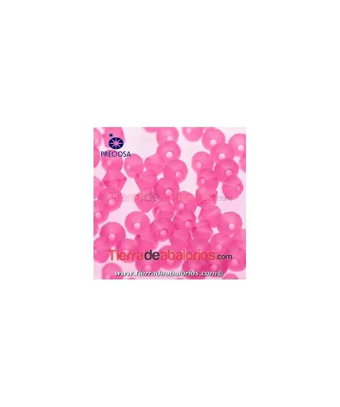 Tupi Bohemia 4mm - Rose Matte Opal (50 uds.)
