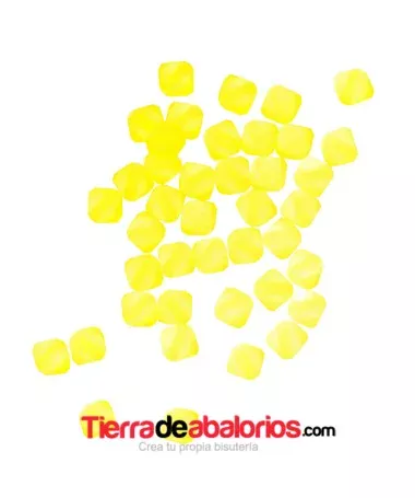 Tupi Bohemia 4mm - Citrine Matte Opal (50 uds.) Tupi Bohemia 4mm - Citrine Matte Opal (50 uds.)